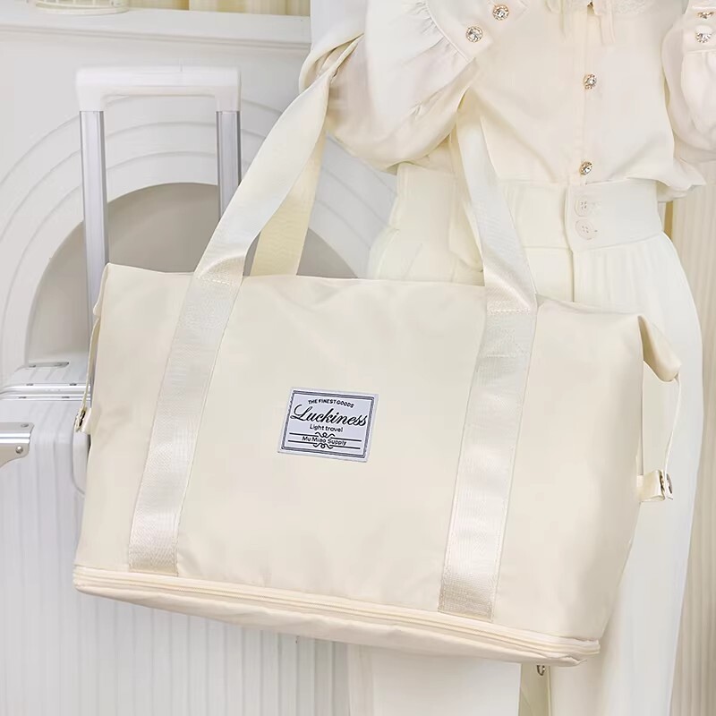 旅行包短途轻便行李包出差大容量手提包出行衣物整理袋被子收纳袋