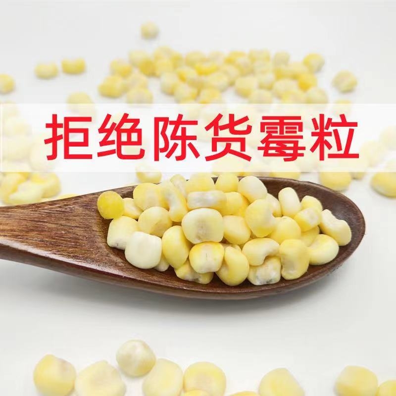 东北粘糯玉米碴子去皮有机新鲜黄糯黏玉米渣大碴子食用包邮