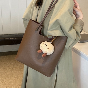 高级感包包女式2024新款潮秋冬复古美拉德通勤单肩包大容量托特包