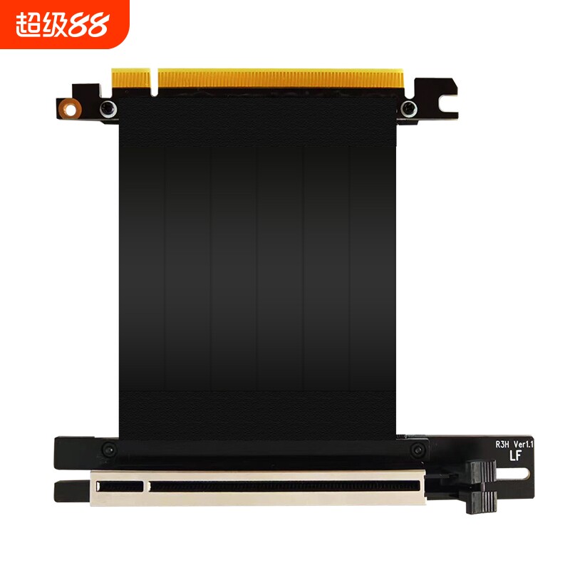 显卡延长线pciePCI-E3.0x16高速转接线ATX兼容满速接口180度机箱