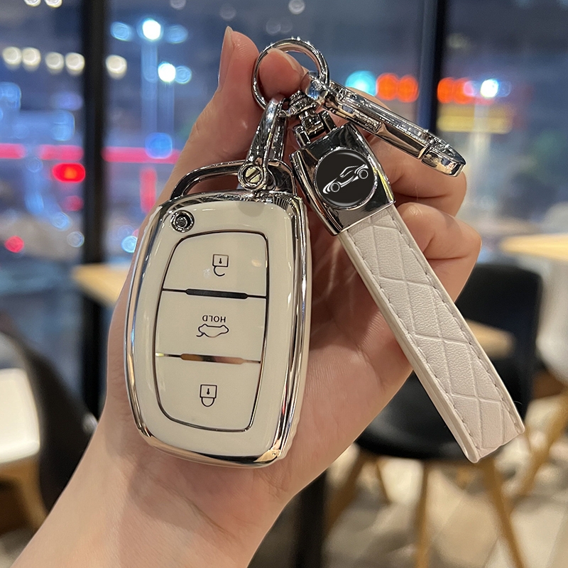现代领动钥匙套名图途胜保护外壳悦纳北京索纳塔9汽车扣包男女士