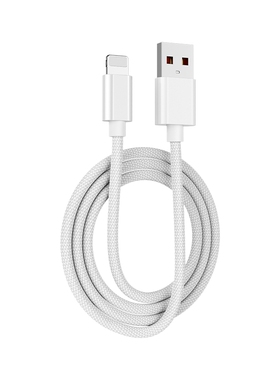 快冲冲适用苹果数据线1米灰色单条装