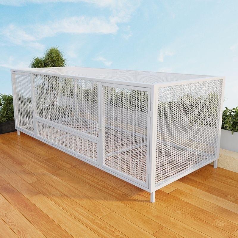 狗笼子大型犬中型犬狗笼带厕所家用室内外金毛拉布拉多笼宠物用品