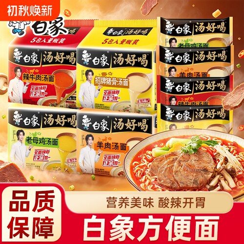 白象汤好喝招牌猪骨汤面