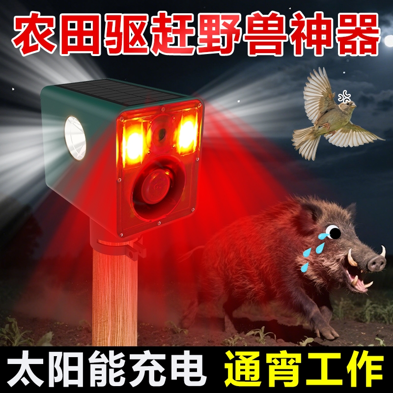加忠太阳能驱野猪神器