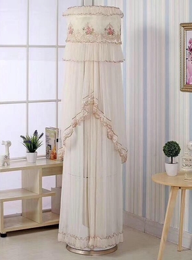 空调罩套柜机圆形圆柱格力美的海尔柜式奥克斯立式空调防尘罩新款