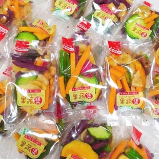 什锦果蔬脆片蔬菜干水果干混合散称儿童零食办公室休闲食品
