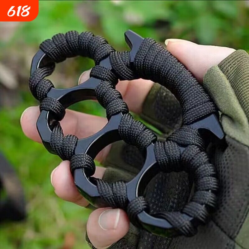 指虎合法防身武器户外拳扣手衣架四指拳套自卫虎指破窗器用品装备