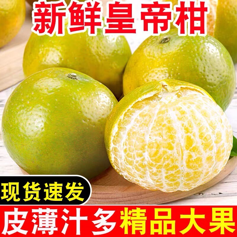 皇帝柑9斤装大果新鲜现摘黄帝柑桔当季孕妇水果贡柑橘子