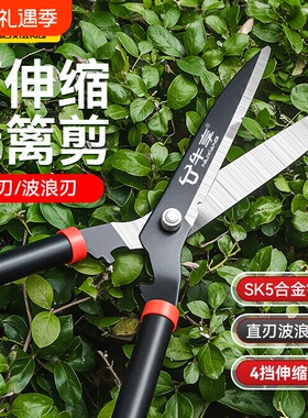 牛享强力园艺剪家用修剪草坪花草剪绿篱剪粗枝大剪刀修剪树枝神器