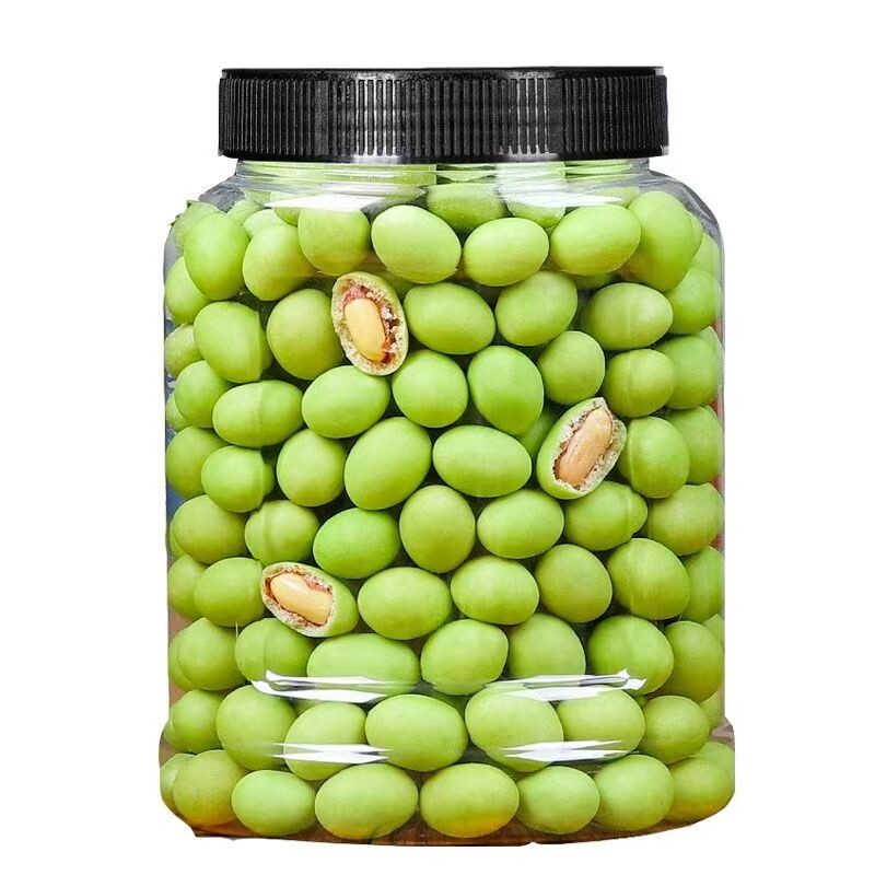 新品芥末味花生仁鱼皮花生豆花生米网红休闲零食小吃年货