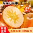 包邮 正宗新疆阿克苏冰糖心苹果8斤当季 新鲜水果丑苹果整箱京东