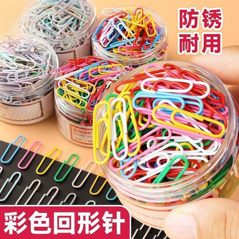 彩色大号回形针文件书签耐用图片