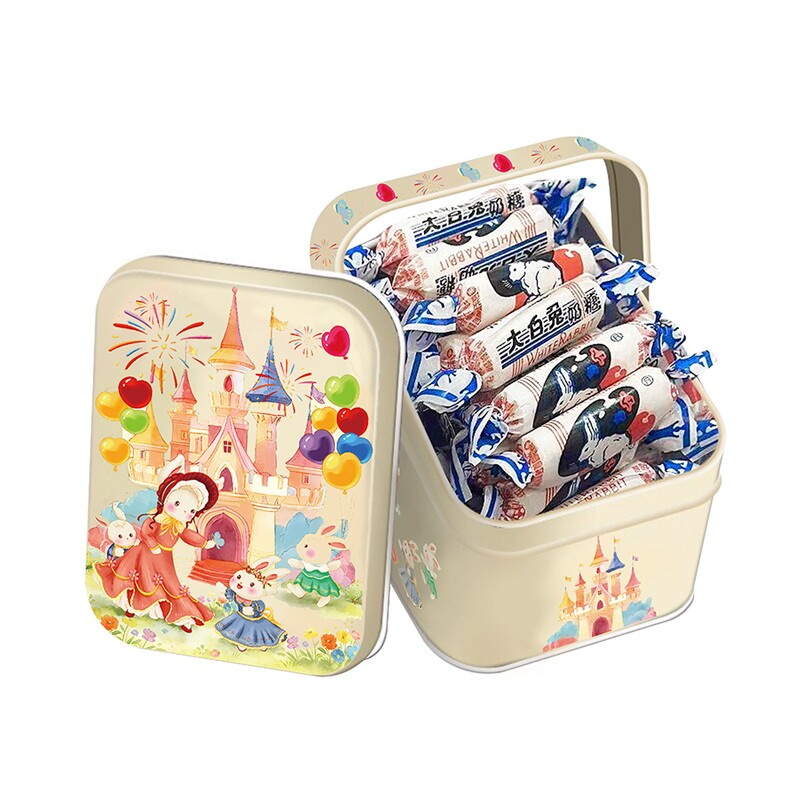 大白兔奶糖散装新年糖果小零食年货结婚糖果喜糖礼盒装20粒*1盒起