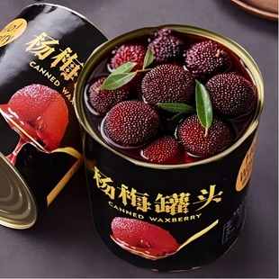 新鲜杨梅罐头糖水水果罐头烘焙整箱商用批发即食铁罐装