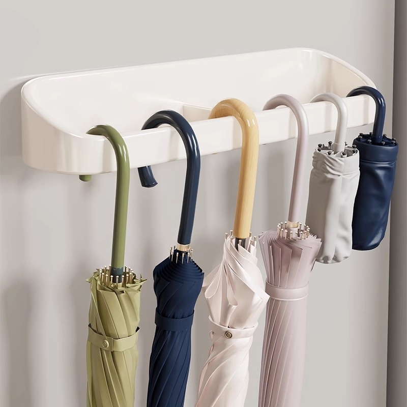 雨伞收纳架家用门口挂放伞架挂钩伞置物架壁挂式展示架收雨伞神器