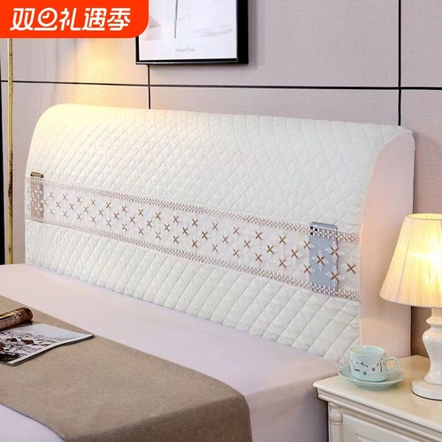 布艺防尘床头罩新款|千人加购
