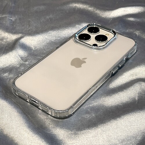 2025新款适用苹果16promax的手机壳iphone15透明高质量14pro超好看小众高级感13大孔不包镜头硅胶max全包女款