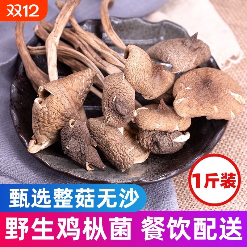 野生鸡枞菌菌类菌菇蘑菇鸡纵菌