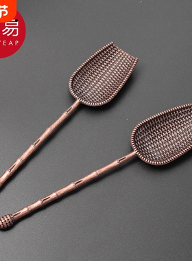 茶勺AD1sn0-茶匙小长柄茶铲子取茶叶勺子茶则功夫茶道茶具配件