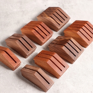 分水网收纳底座支架二次分水网架子意式咖啡现代简约木制过滤网