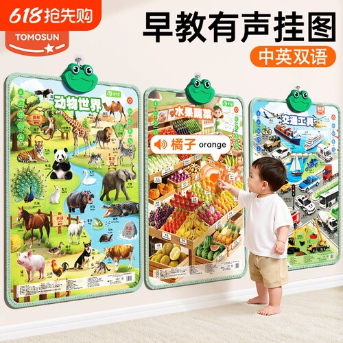 婴幼儿童有声早教挂图启