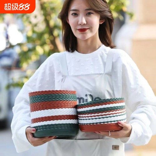 加厚花盆托盘使用加仑花盆