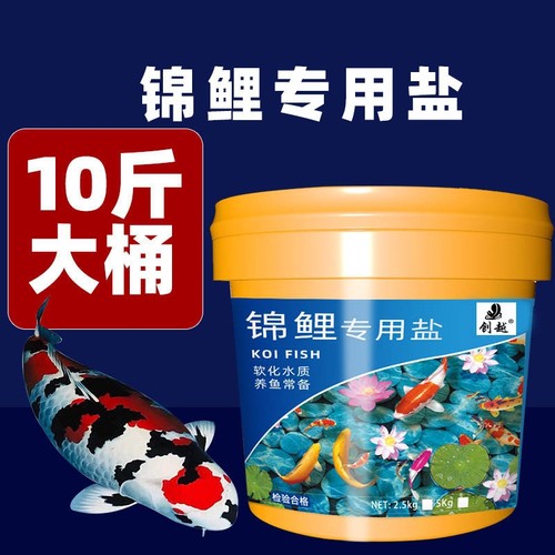 观赏鱼鱼缸鱼盐净水盐锦鲤池塘