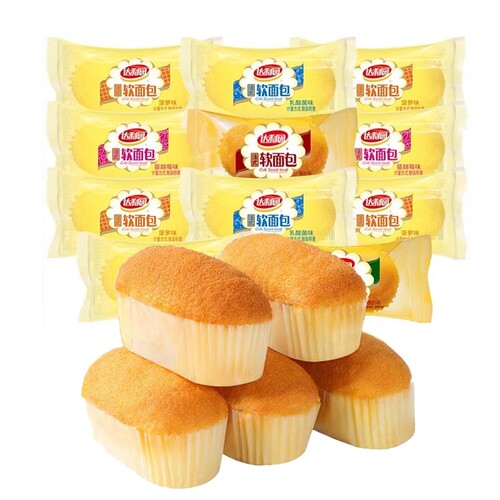 达利园法式软面包多种口味点心糕点零食食品