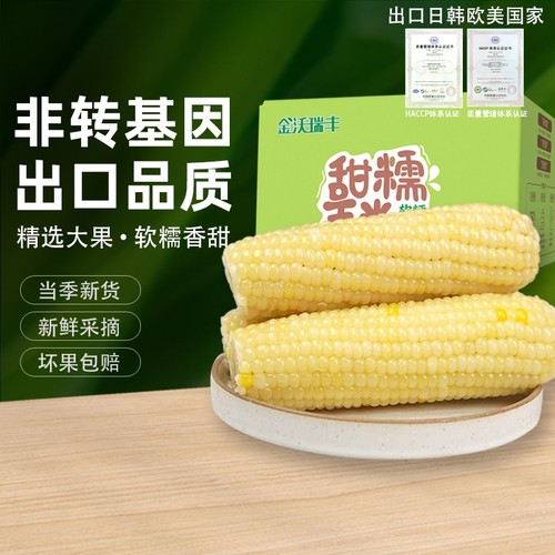新鲜黏粘糯玉米|超6000次加购