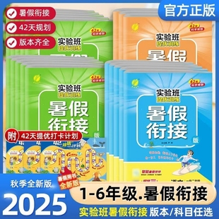 一二三四五六年级暑假作业预习假期练习应用题 2025秋实验班提优训练暑假衔接一升二升三升四升五升六年级语文英语数学人教苏教版