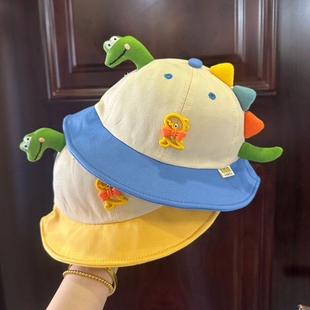 小鸭子儿童棒球帽春款宝宝帽子超萌鸭舌帽男女童出游遮阳帽