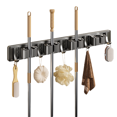 有顾拖把壁挂夹免打孔拖把架