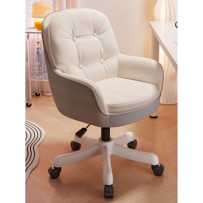 b电脑椅子家用久坐舒服学习椅子卧室大学生宿舍升降靠背办公座椅