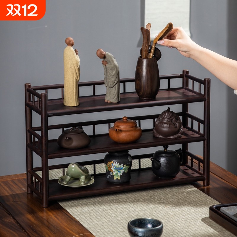整装发货免安装茶杯茶壶置物架