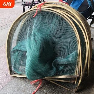 牢固扒网抄网自制捞鱼网兜鱼护田螺蛳网拉拦虾笼过水网捕鱼