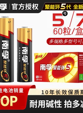 南孚电池聚能环5代碱性电池