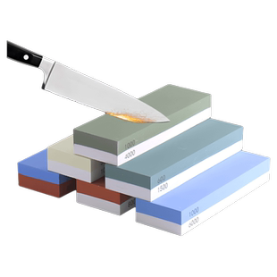 白刚玉磨刀石块8000目家用不锈钢菜刀快速开刃粗细精磨刀神器工具