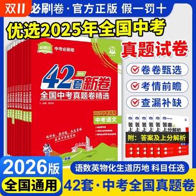 理想树中考必刷卷42套全国版