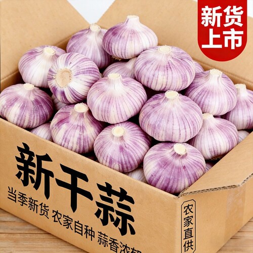 金乡紫皮大蒜1斤|回头客超1700人