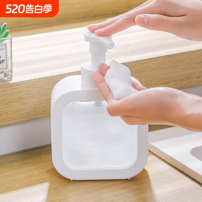起泡瓶高颜值泡沫按压沐浴露分装瓶洗发水起泡器泡沫洗手液瓶子