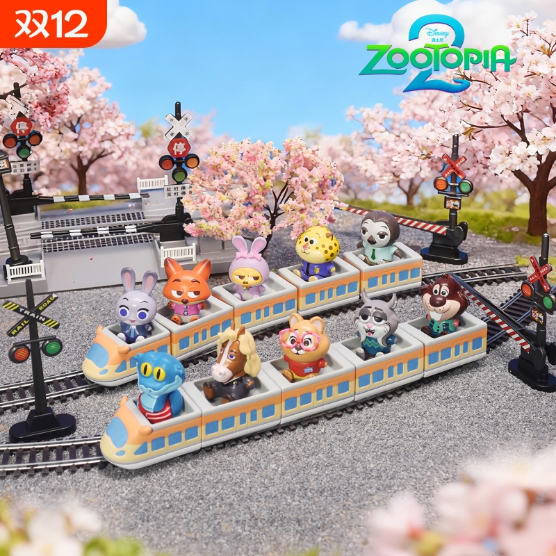 疯狂动物城2联名周边手办盲盒