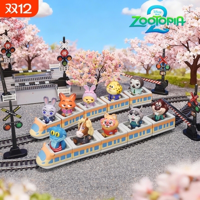 疯狂动物城2联名周边手办盲盒