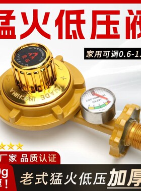 家用液化气安全阀煤气罐带表