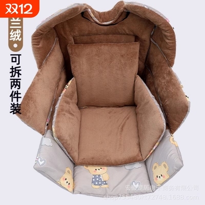 护肩电动车挡风被冬季加绒加厚电瓶车冬款加大电车超厚防风被D078