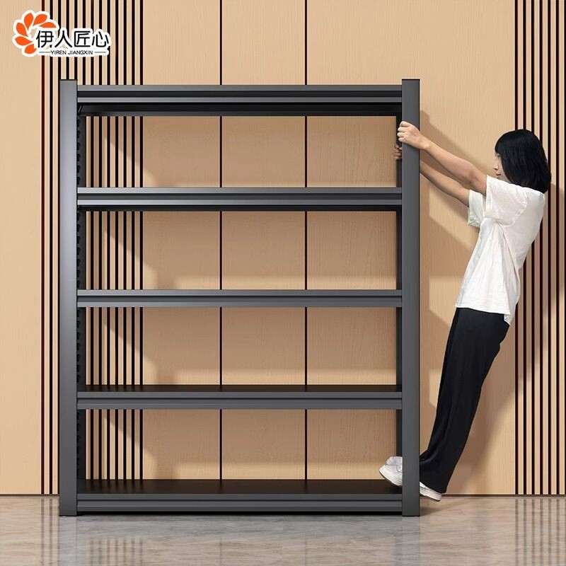 仓储货架多层置物架快递架子落地家用阳台简易储物架储藏室铁架子