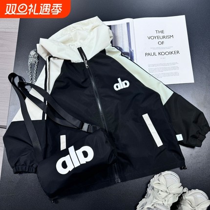 tgc男童连帽外套春秋款2025新款酷帅衣服休闲秋装青少年秋季男孩