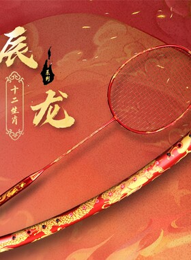 嘉羽辰龙羽毛球拍2024年纪念版