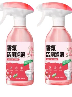 香氛洁厕泡泡马桶清洁剂450ml*2瓶