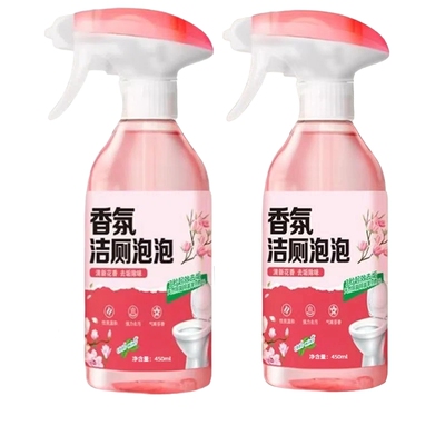 香氛洁厕泡泡马桶清洁剂450ml*2瓶